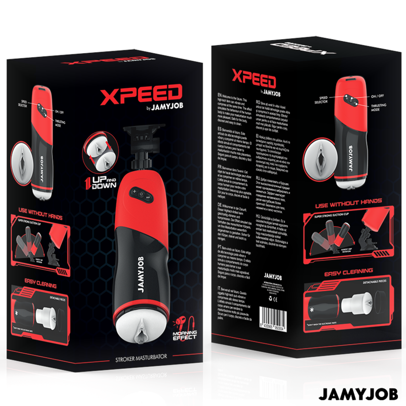 Masturbateur Xpeed – Jamyjob – Automatique – 5 modes + sons