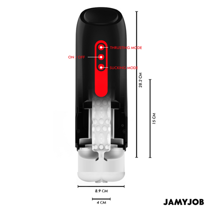Masturbateur Phantom – Jamyjob – Ondes stimulantes + va-et-vient