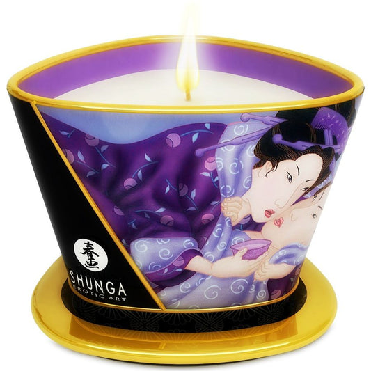 Shunga – Mini Caresse aux Chandelles Fruits Exotiques – 170 ml