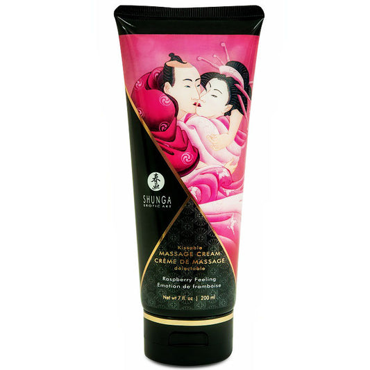 Shunga – Crème de massage Framboise – 200 ml