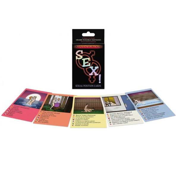 Kheper Games – Jeu de cartes Sexe Aventureux – 50 cartes