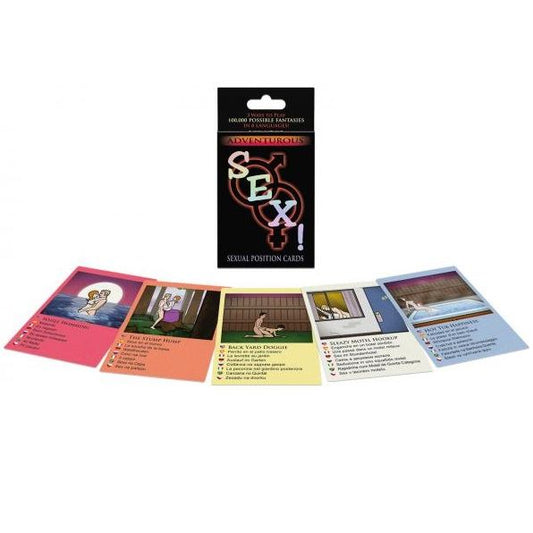 Kheper Games – Jeu de cartes Sexe Aventureux – 50 cartes