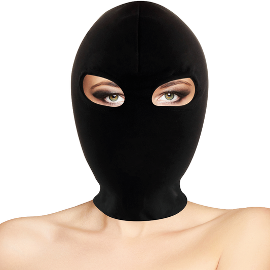 Darkness – Masque de soumission en spandex noir