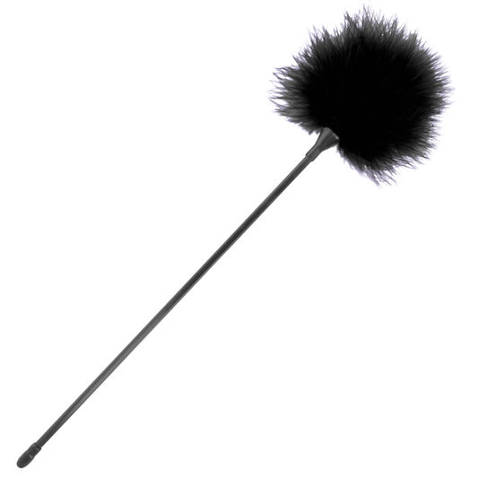 Darkness – Stylo stimulant avec plumes 42 cm Darkness Antre de Nyxa