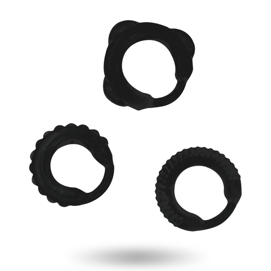 Ensemble d’anneaux péniens – Addicted Toys – C-Ring