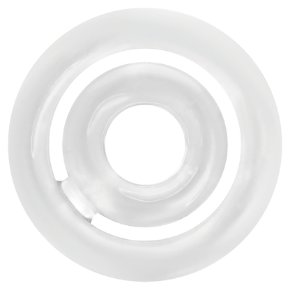 Potenz C-Ring – Addicted Toys – Ensemble d’anneaux péniens transparents
