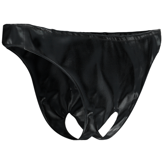 Darkness – Culotte fétichiste à ouverture unisexe - Taille unique