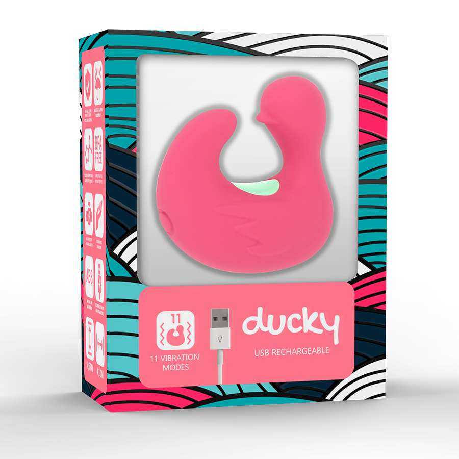 Stimulateur de doigt en silicone – Duckymania – Happy Loky