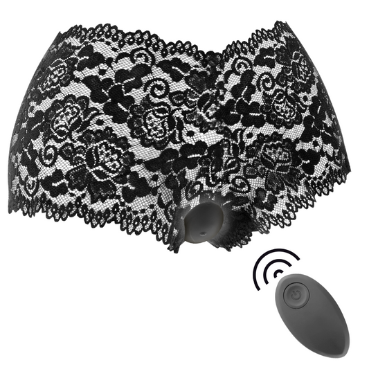 Stimulateur Zara à télécommande – Black&Silver – Avec culotte offerte