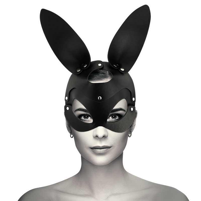Coquette Chic Désir – Masque avec oreilles de lapin – Design chic & mystérieux
