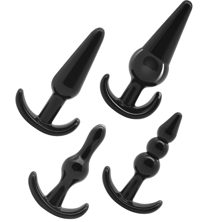 Set de 4 plugs anaux – Addicted Toys